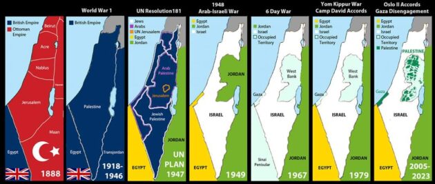 Mapa Palestíny